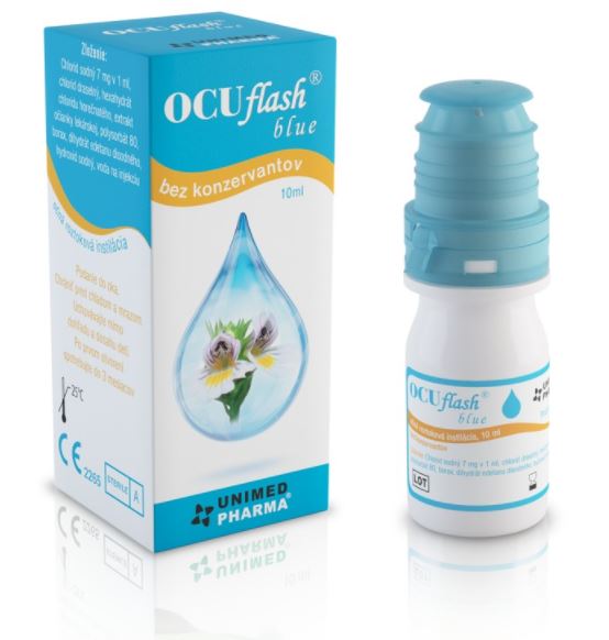 OCUFLASH BLUE ACU PILIENI 7MG/ML 10ML